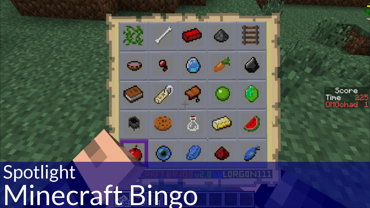 Spotlight: Minecraft Bingo