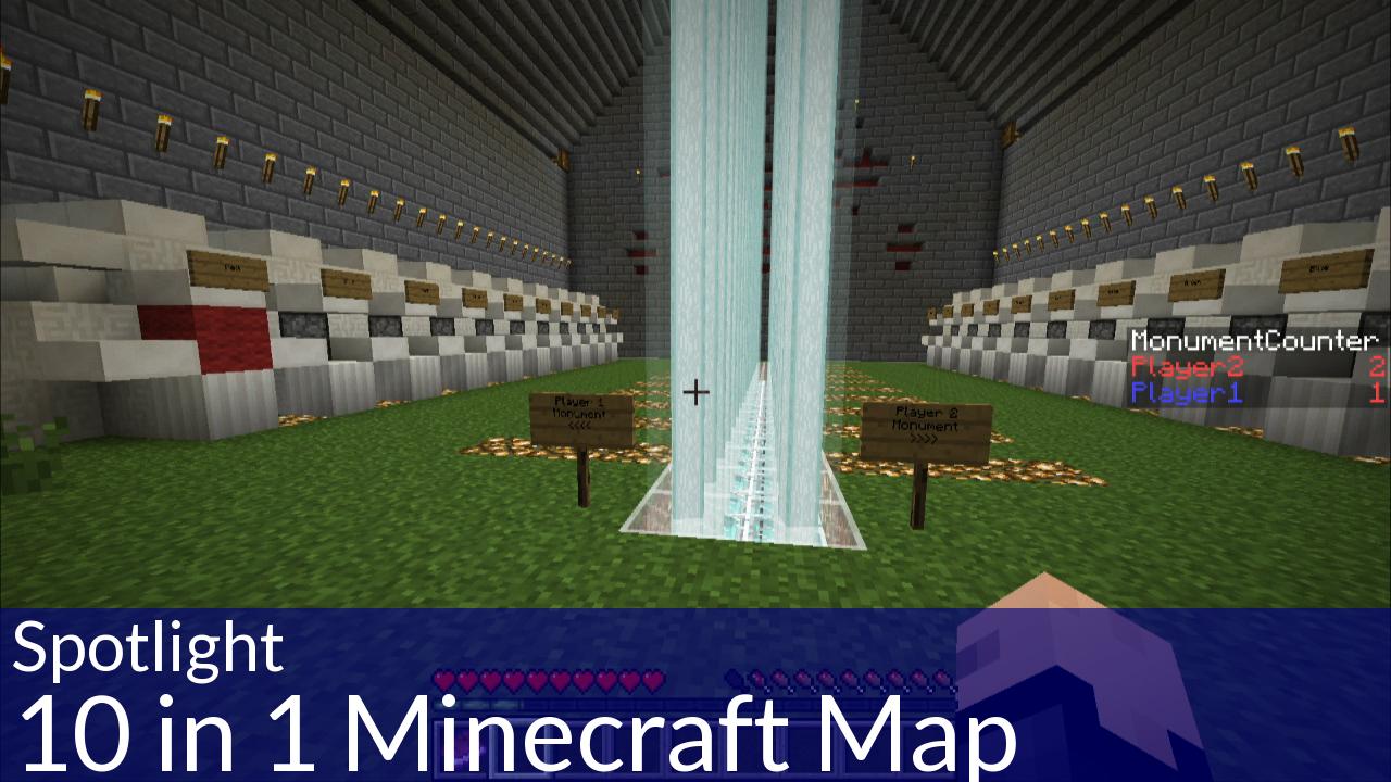 Spotlight: 10 in 1 Minecraft Map