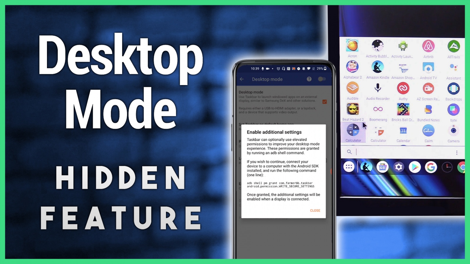 Hands-On Android: Android 10 Desktop Mode - TWiT.tv