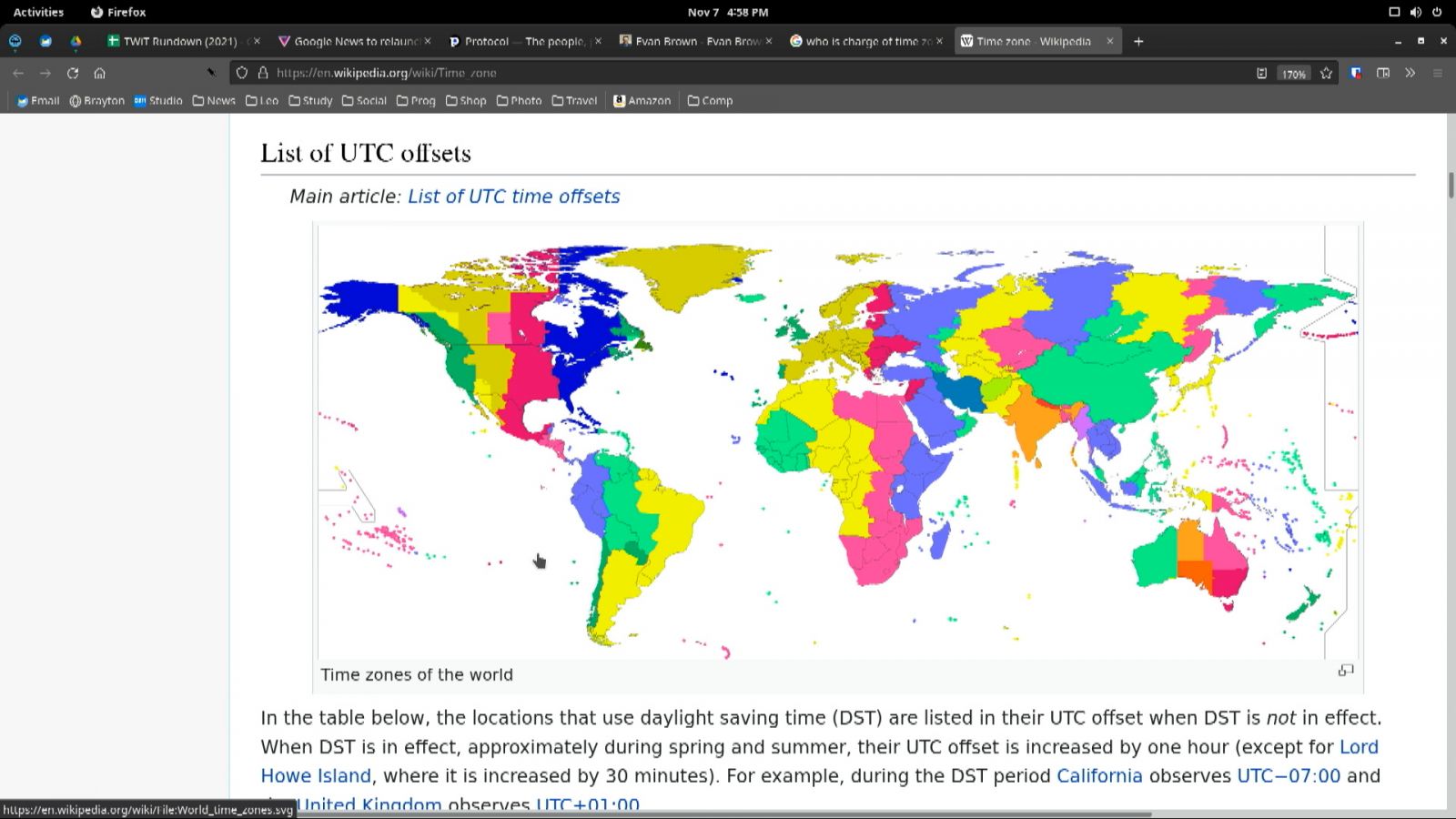 Daylight Saving Time