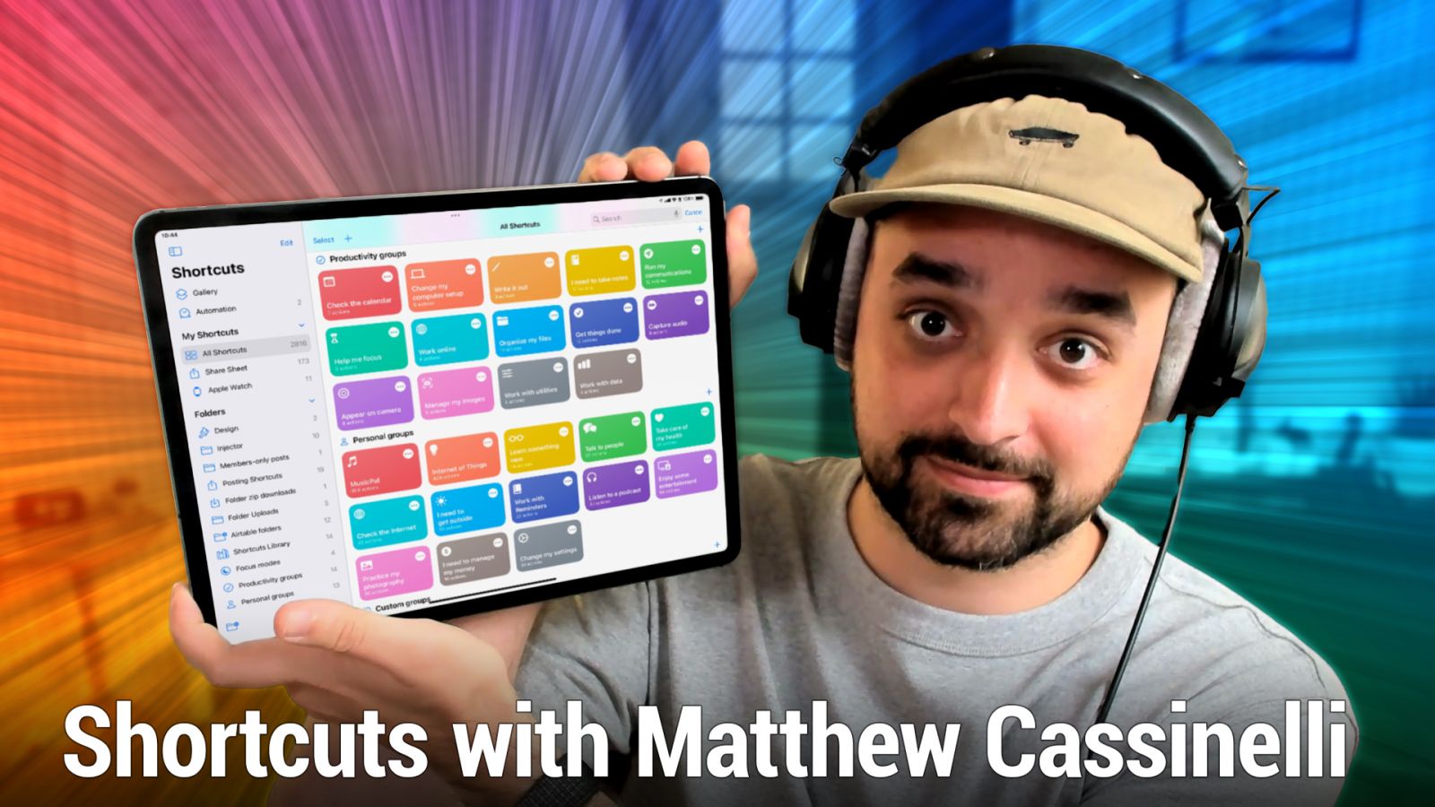 How to make a GIF on iOS: Shortcuts in under 3 minutes [Video] – Matthew  Cassinelli