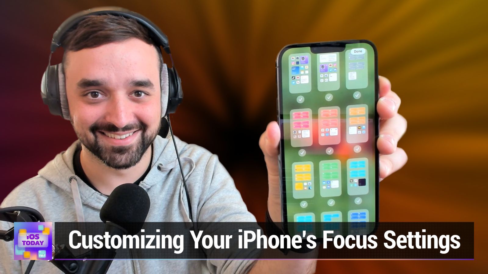 iOS Today: Setting Up Focus Modes on Your iPhone
