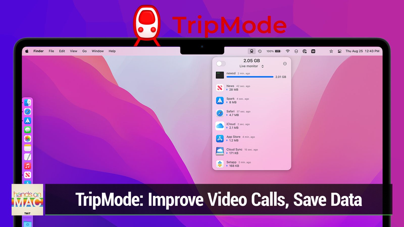 TripMode: Improve Video Calls, Save Data