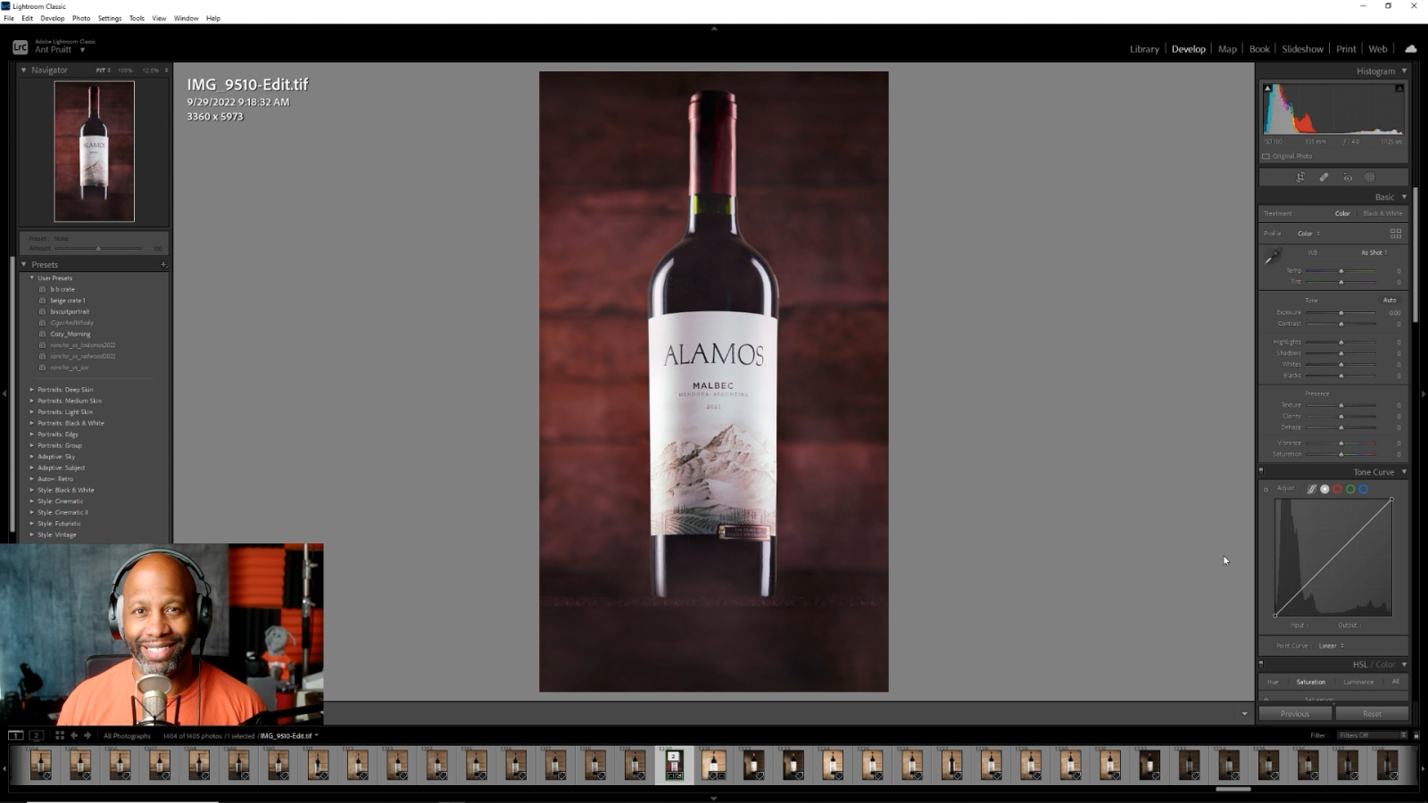 Ant's Wine Photography Post-processing