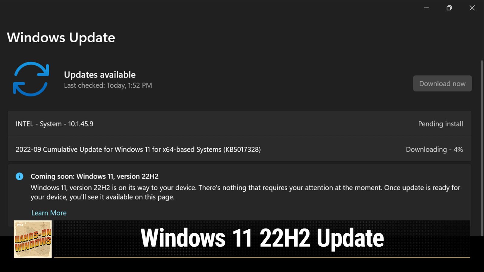 How to get the update and new features