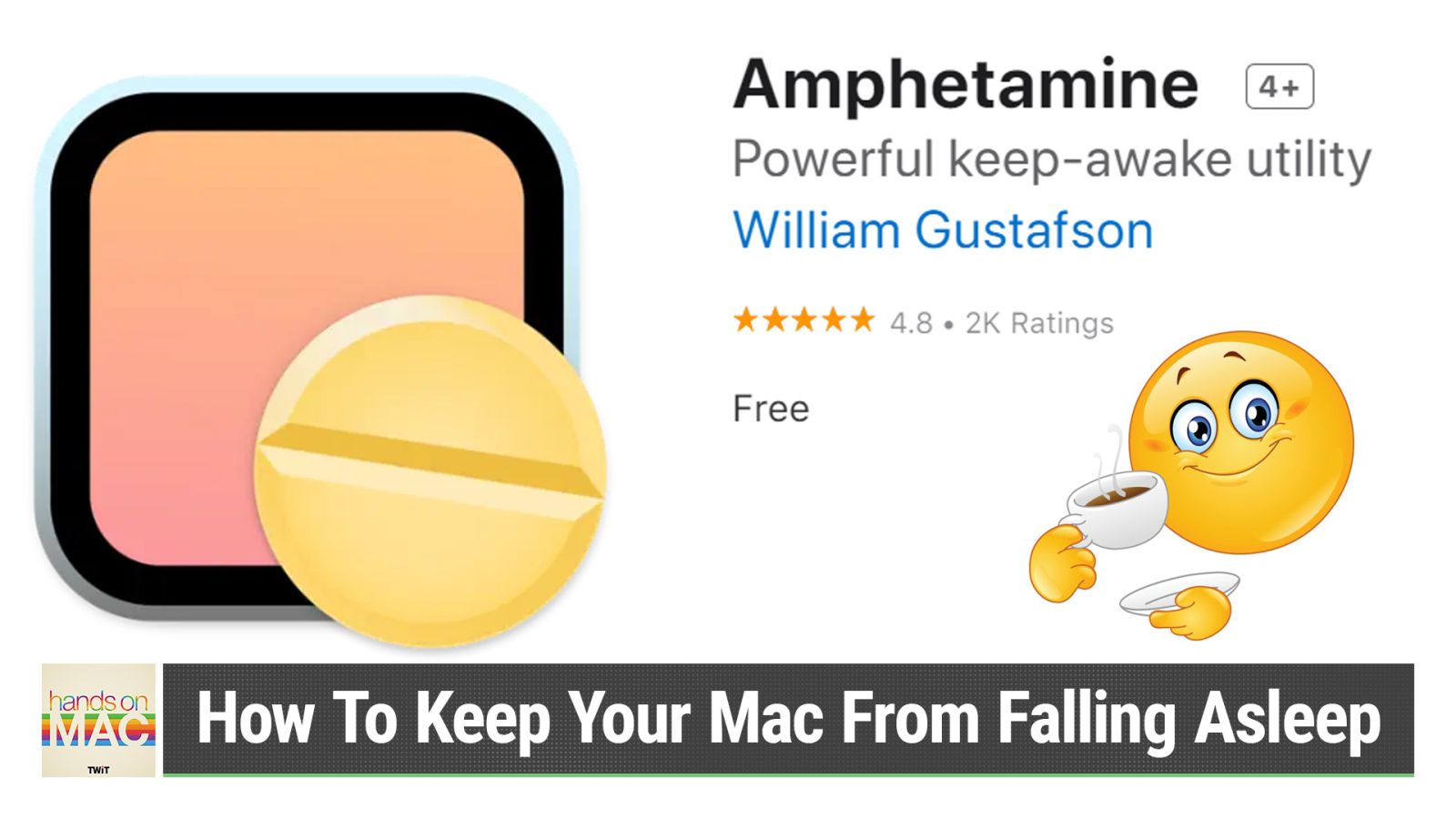 Caffeinate & Amphetamine