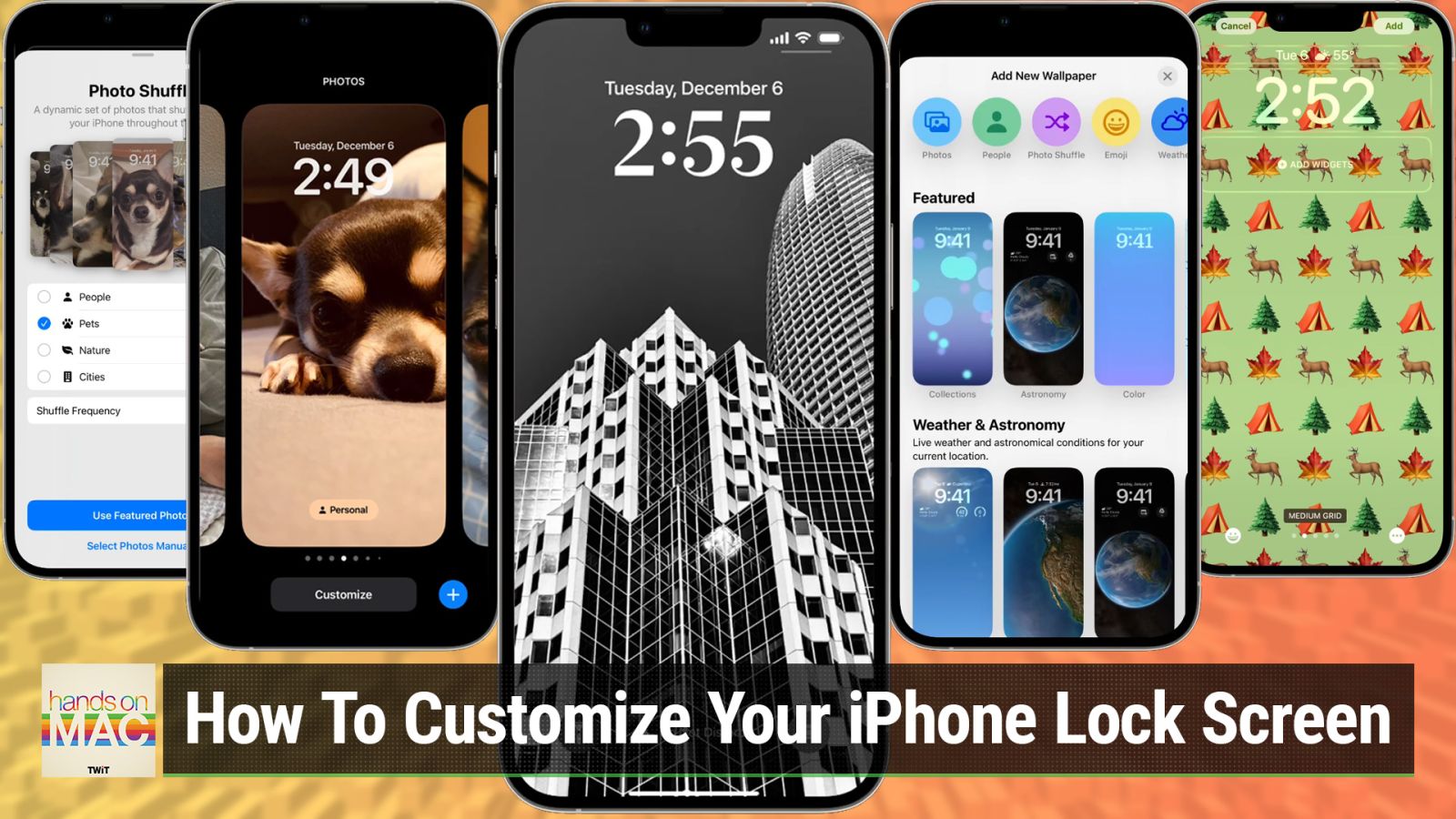 Shuffle Photo Wallpapers on Your iPhone Lock Screen