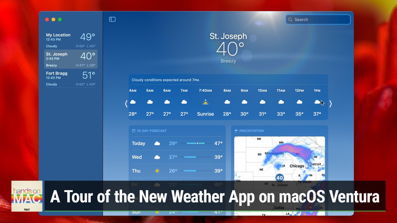 Weather (finally) makes its way to macOS