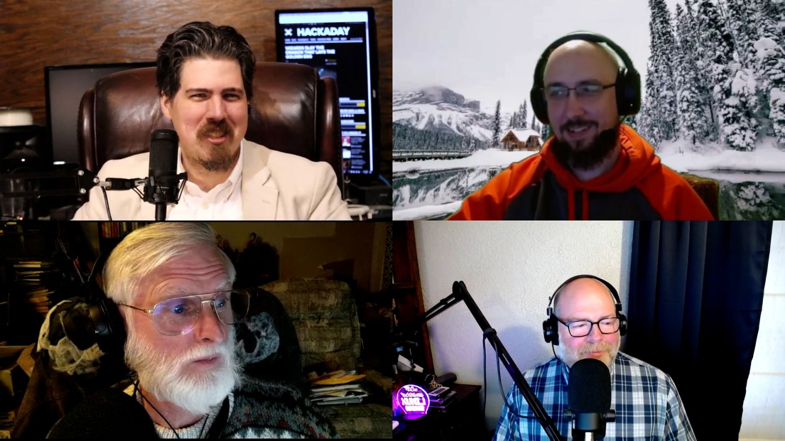 Jonathan Bennett, Rob Campbell, Jeff Massie, Ken McDonald