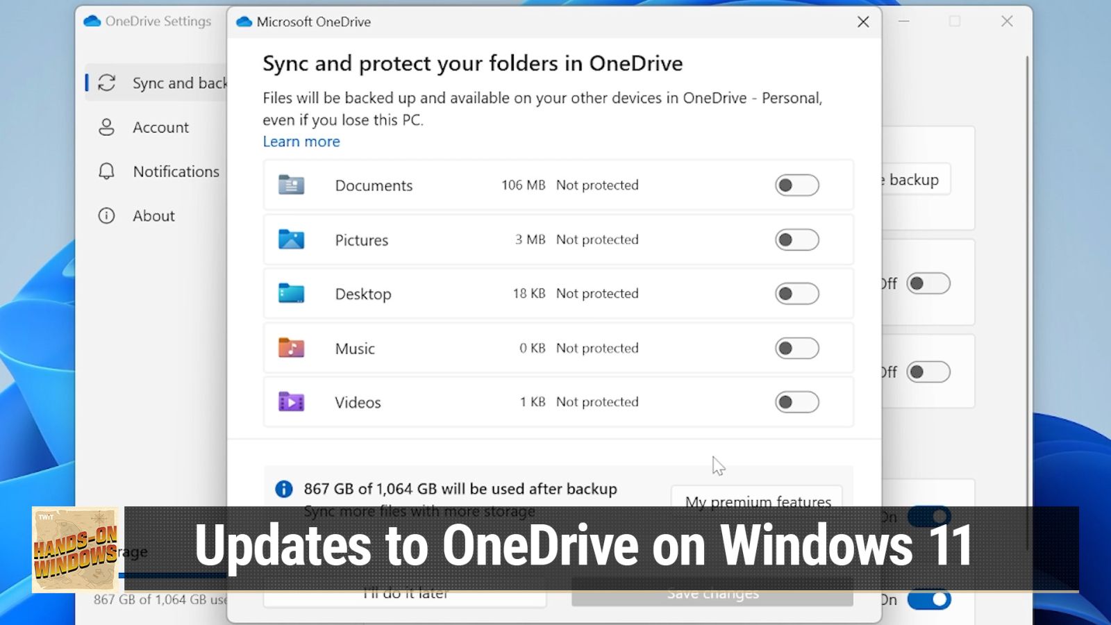 This week, Paul takes a look at some of these changes that Microsoft has quietly issued in a major update to the OneDrive app on Windows 11 that adopts the look and feel of that platform.