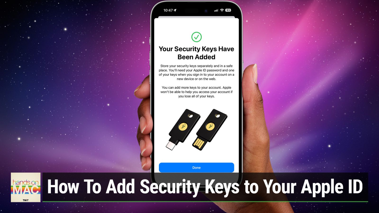 Strengthen Your iCloud Security With Physical Security Keys