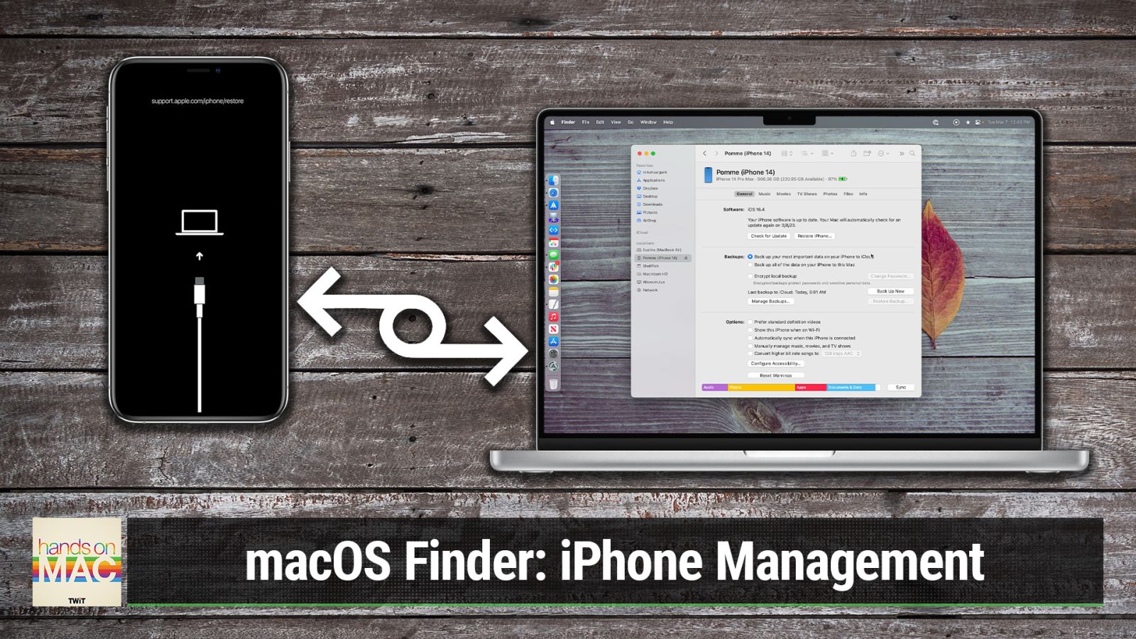 Using the Finder To Manage Your iPhone & iPad
