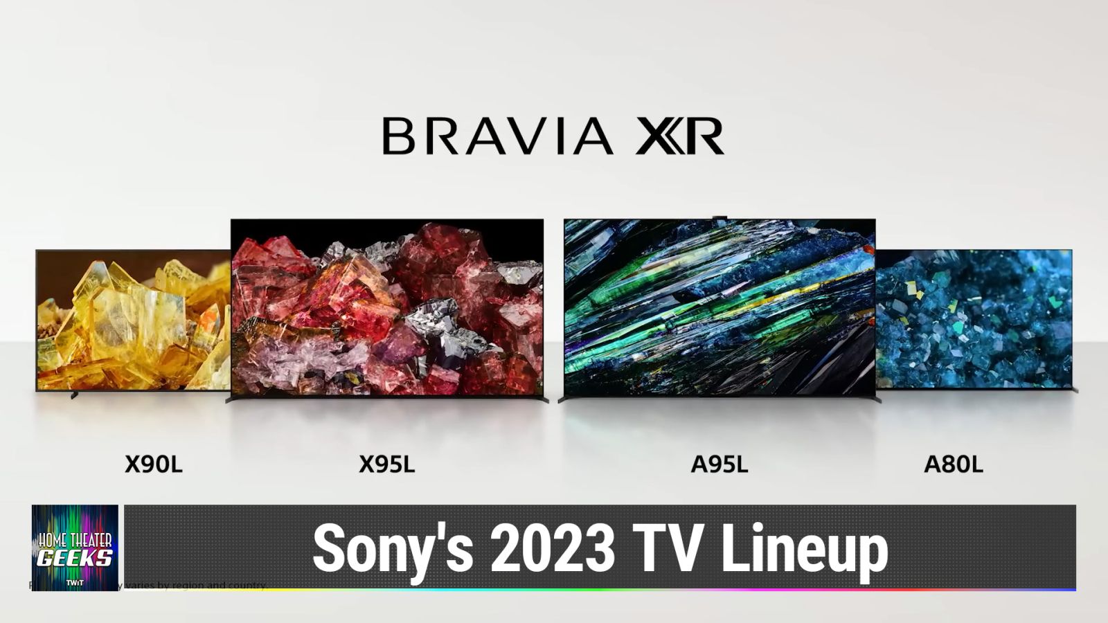 Sony's 2023 TV Lineup