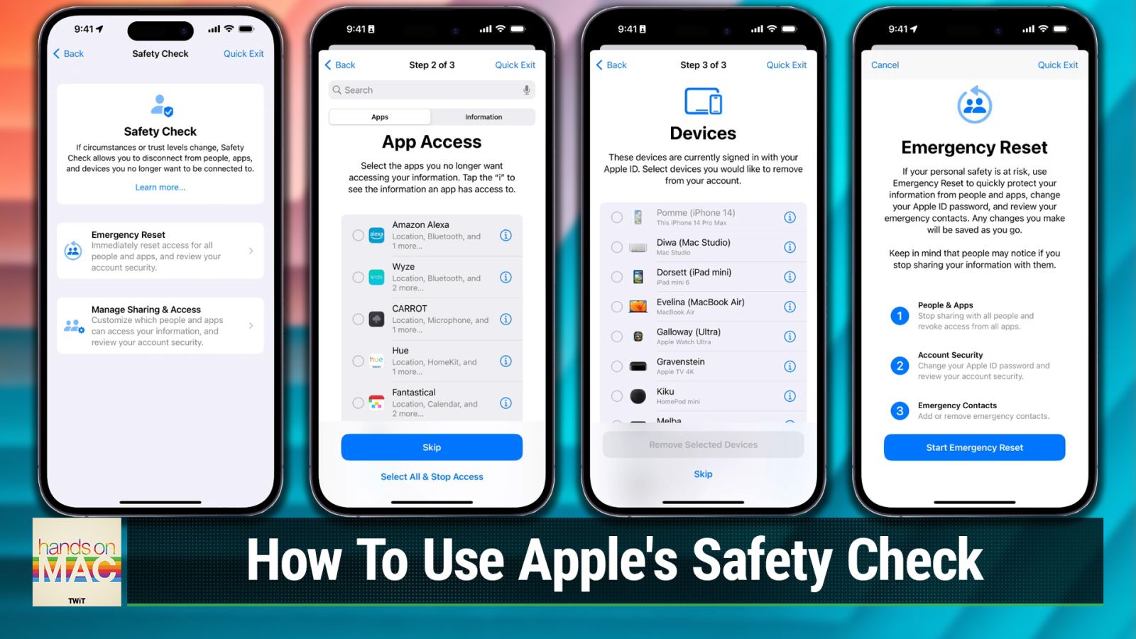 Quickly Stop Sharing Personal Information on iPhone