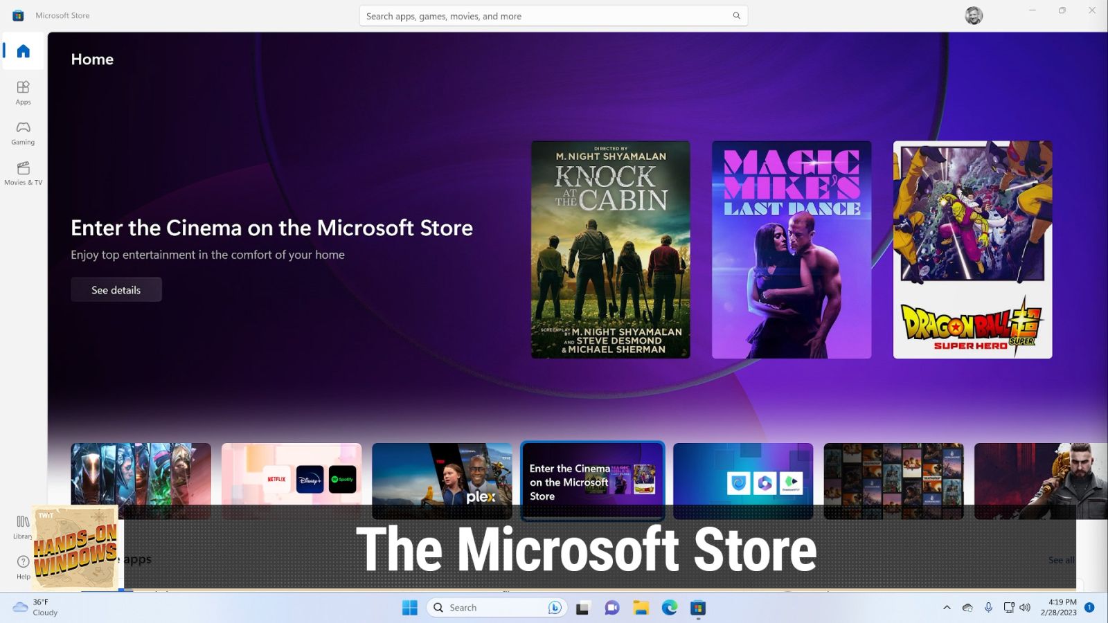 Finding Apps and More in the Microsoft Store