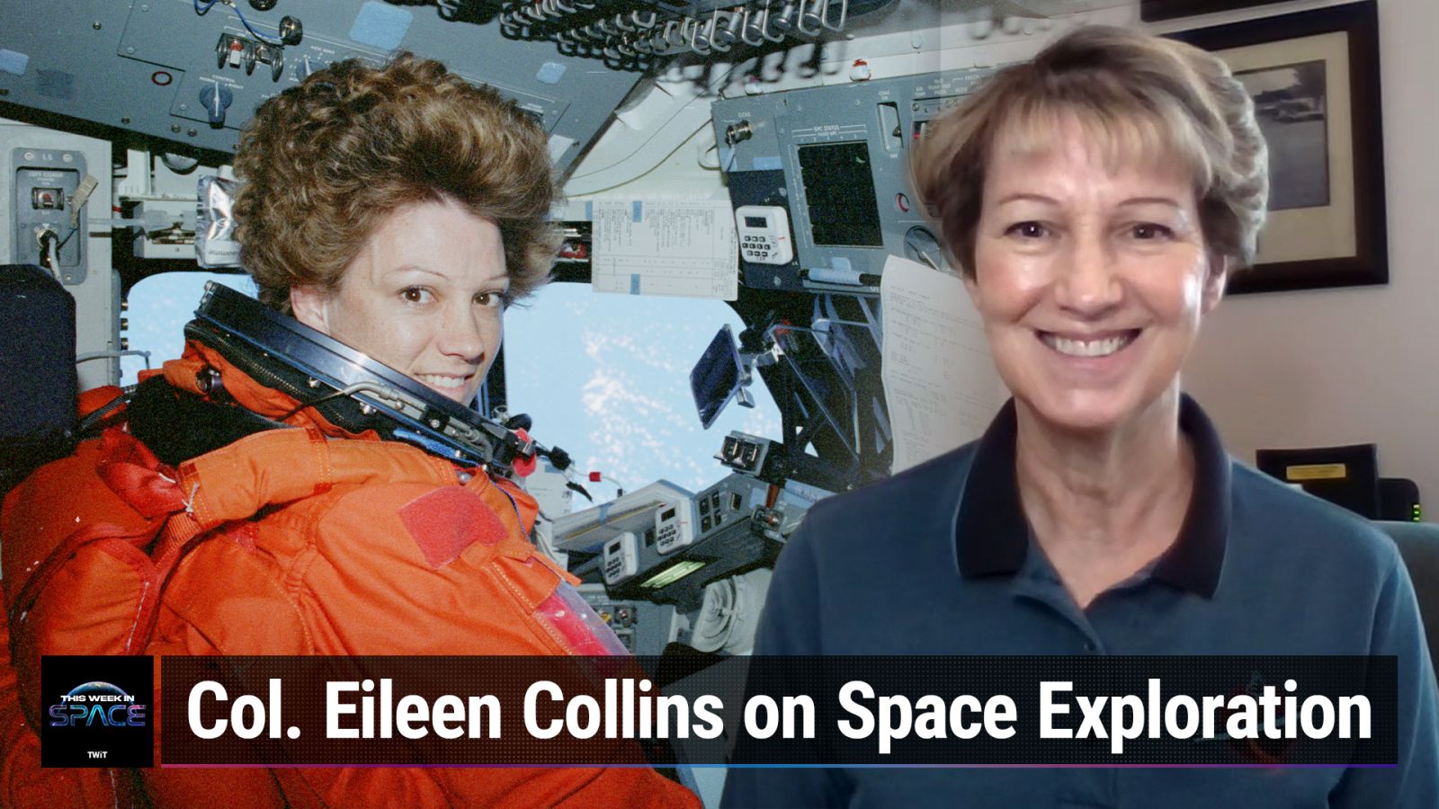 eileen collins space shuttle home