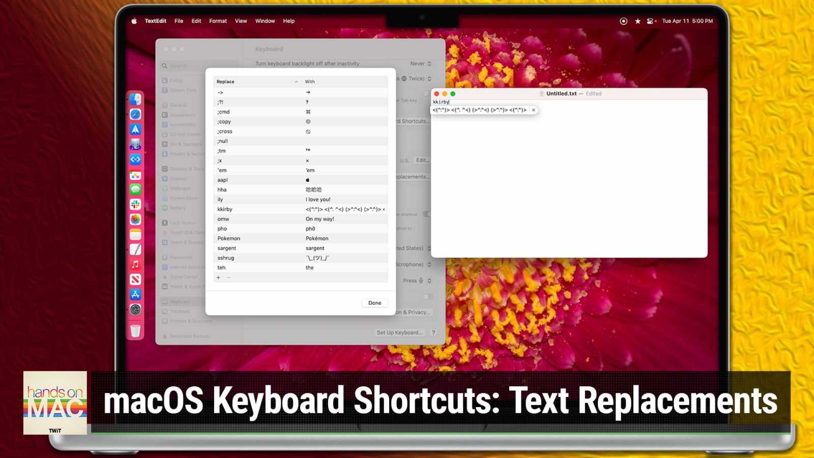 Quickly AutoFill Text on Your Mac