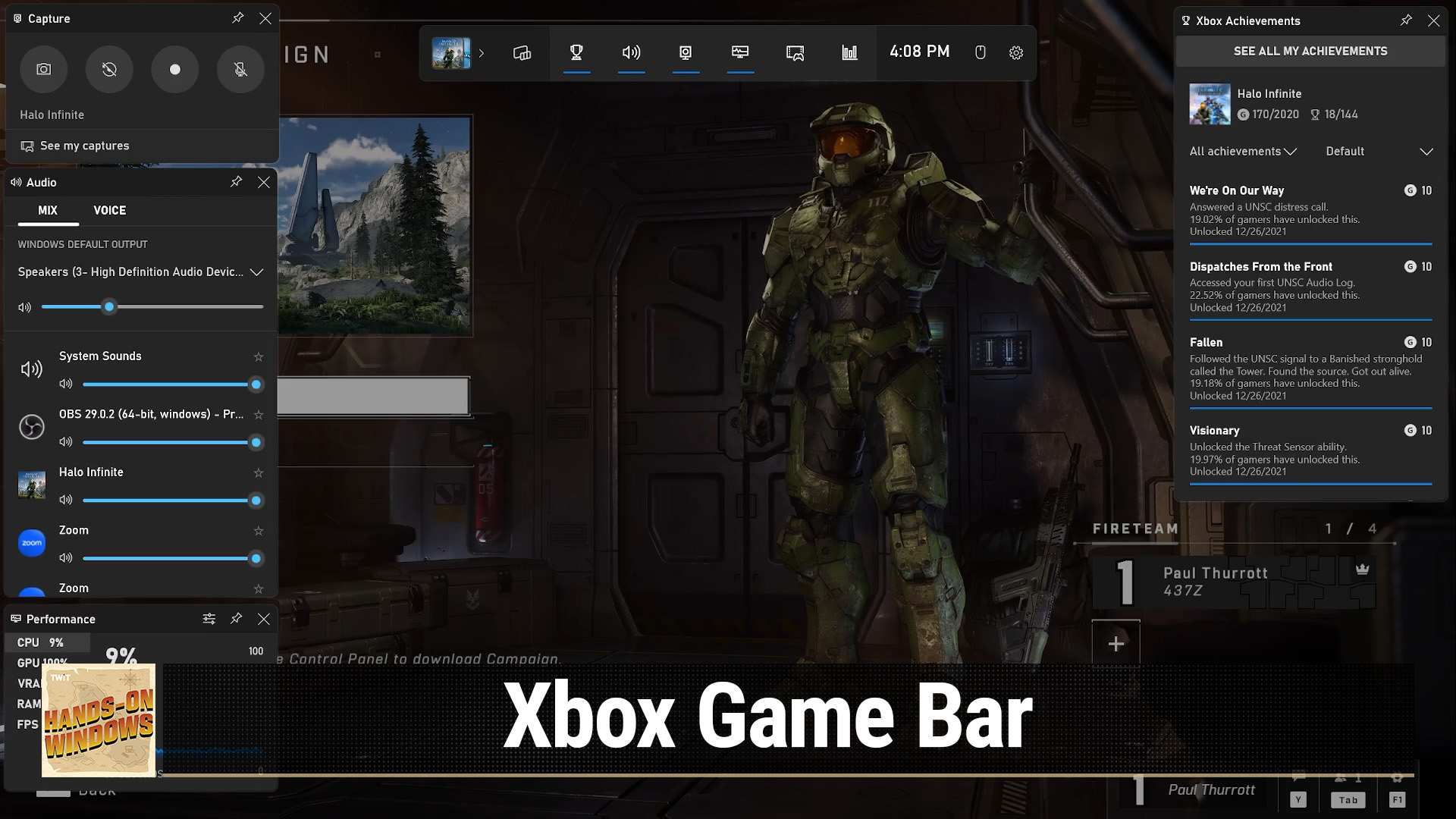 Microsoft Gaming Utilities in Windows
