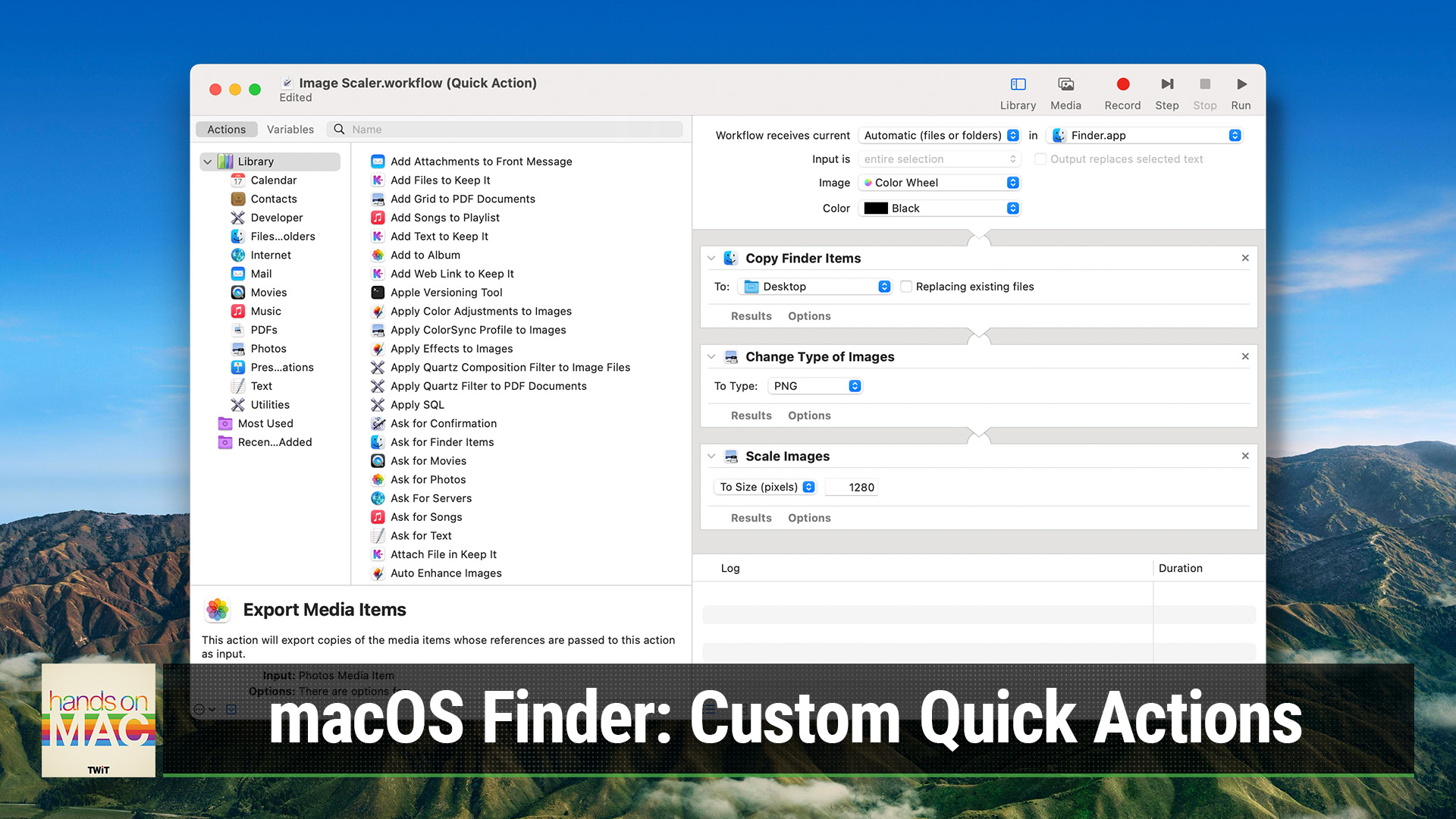 Create Your Own Quick Actions in Finder