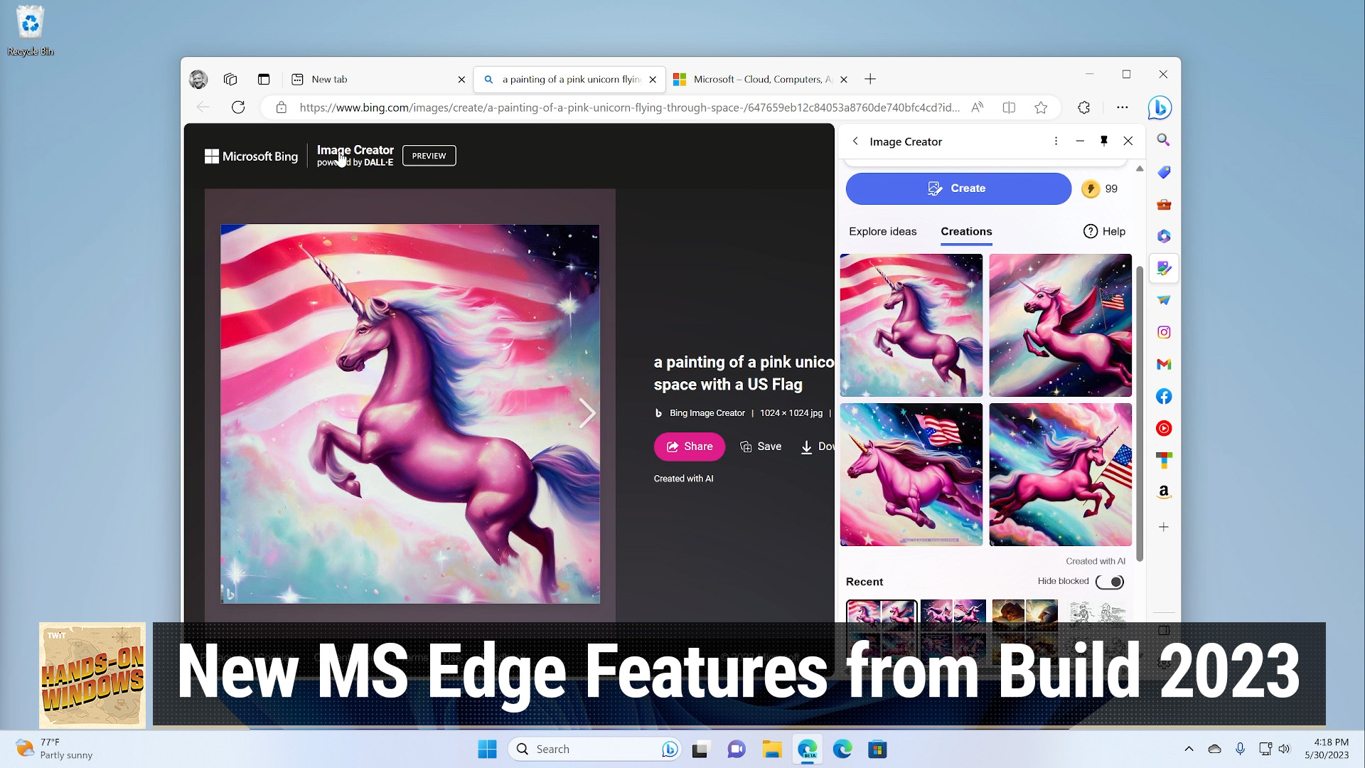 Microsoft Edge Design and Feature Updates