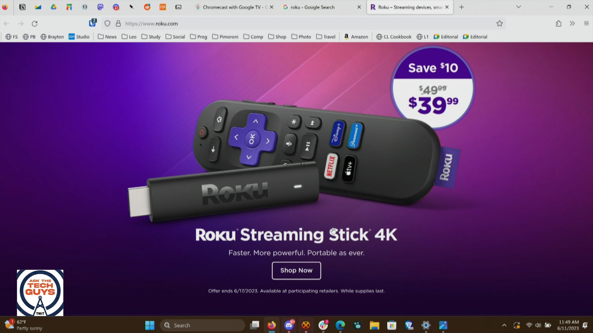Roku or Chromecast?