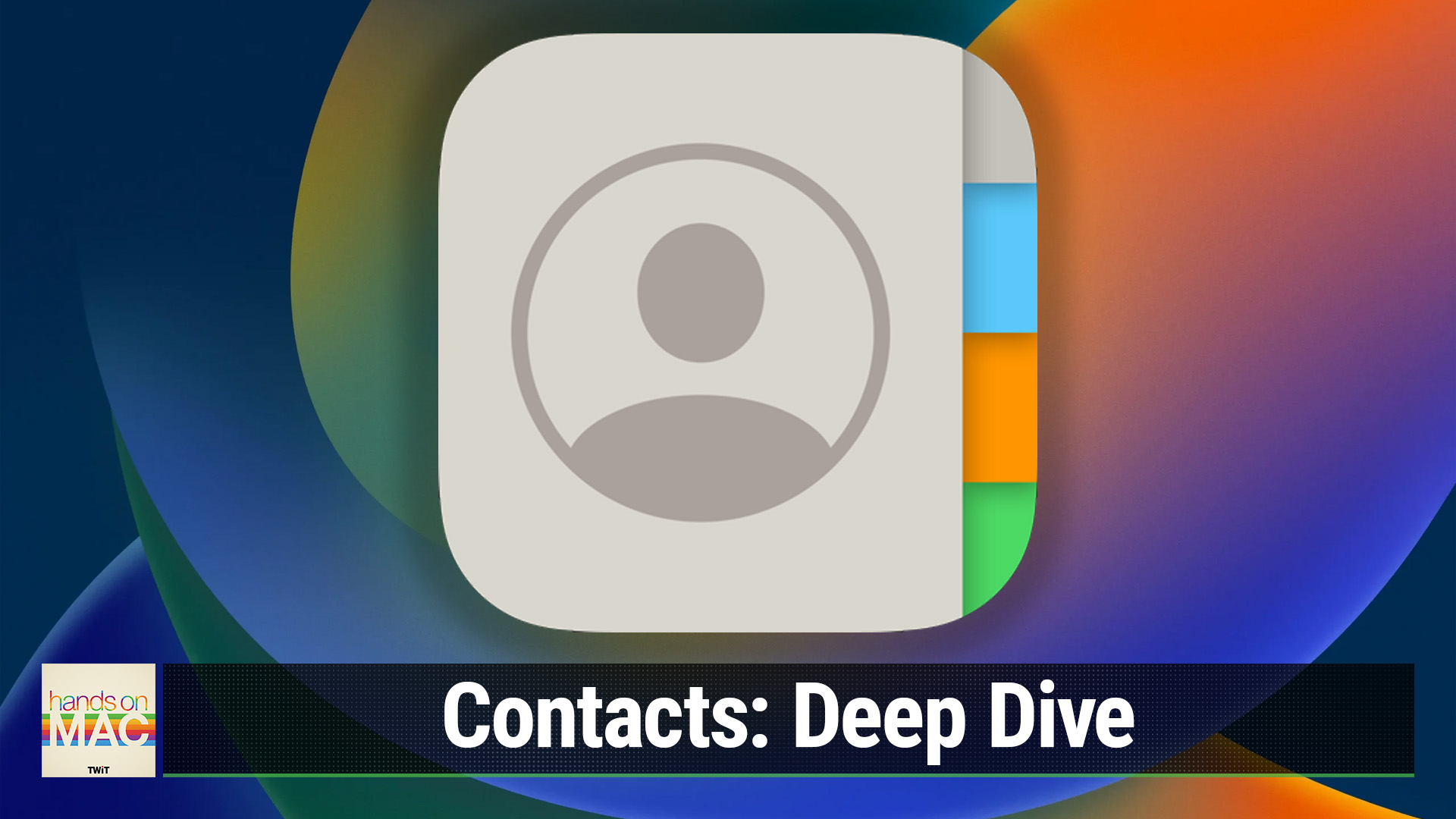 Using the Contacts App on macOS Sonoma