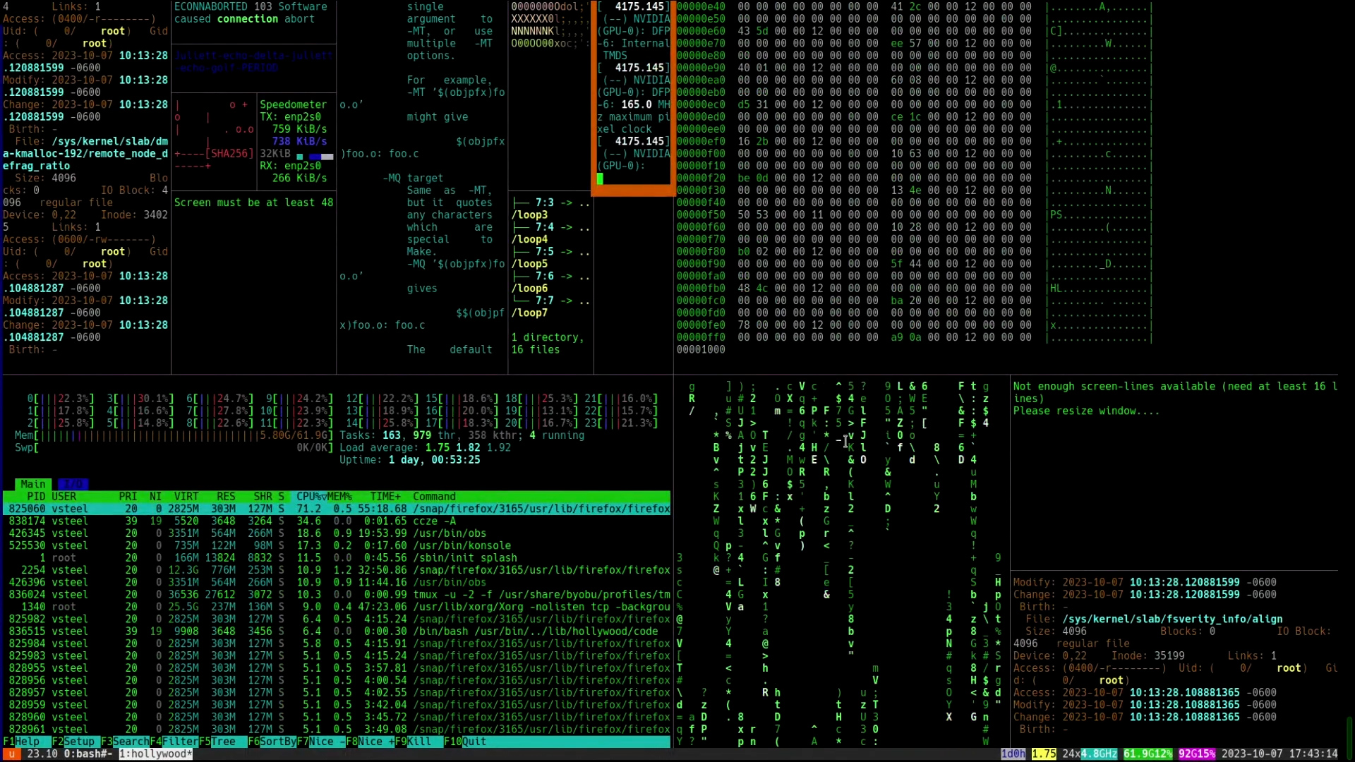 The Electricity Isn't Fast Enough