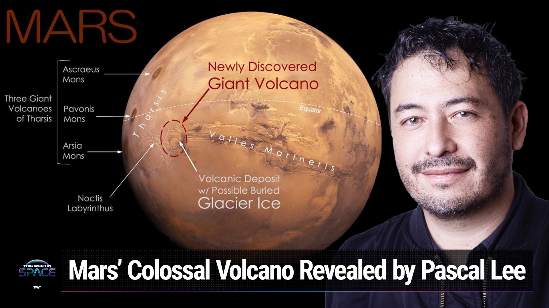 This Week in Space: A New Volcano on Mars!