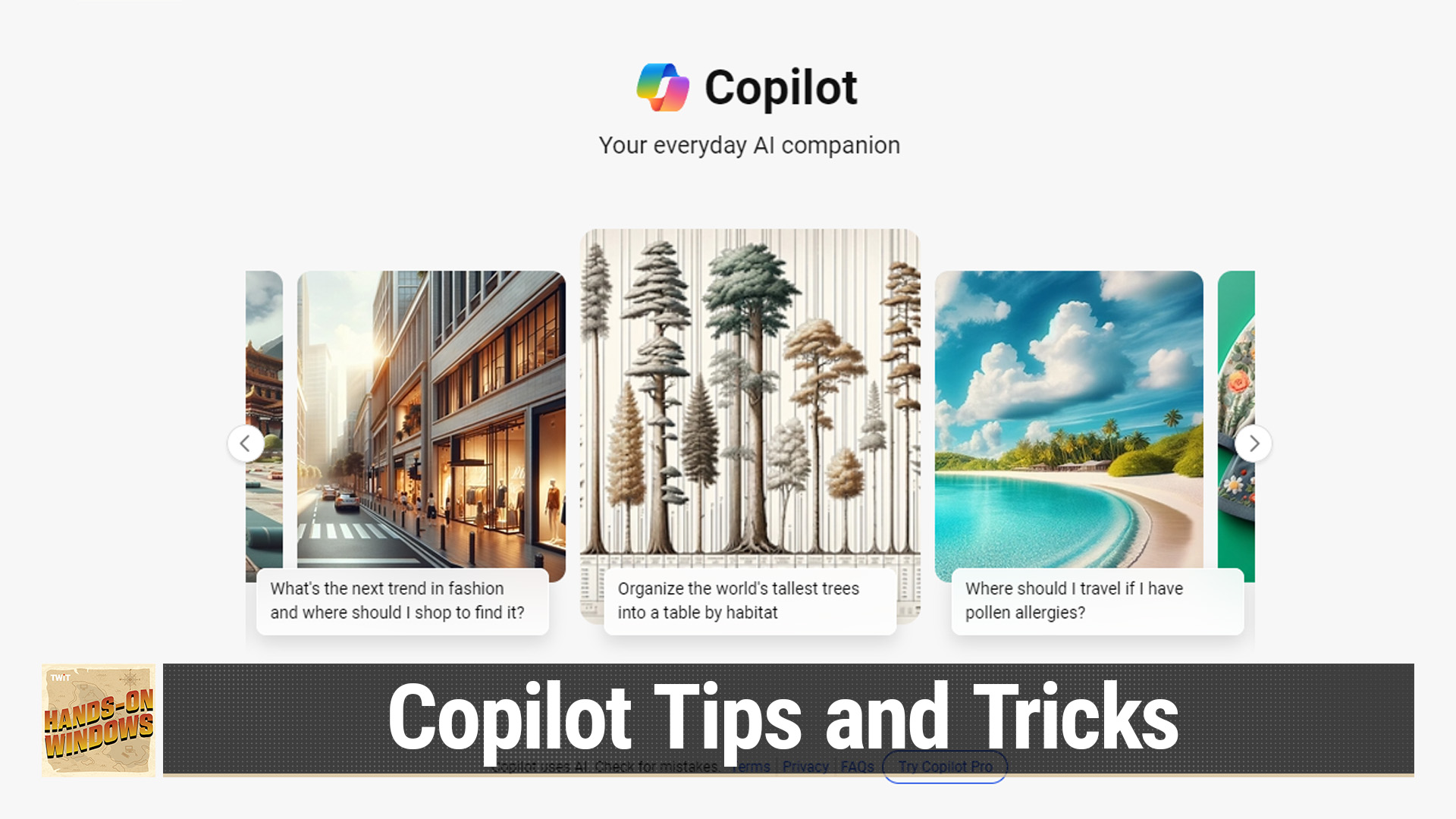 Copilot Tips and Tricks (Hands-On Windows #89)
