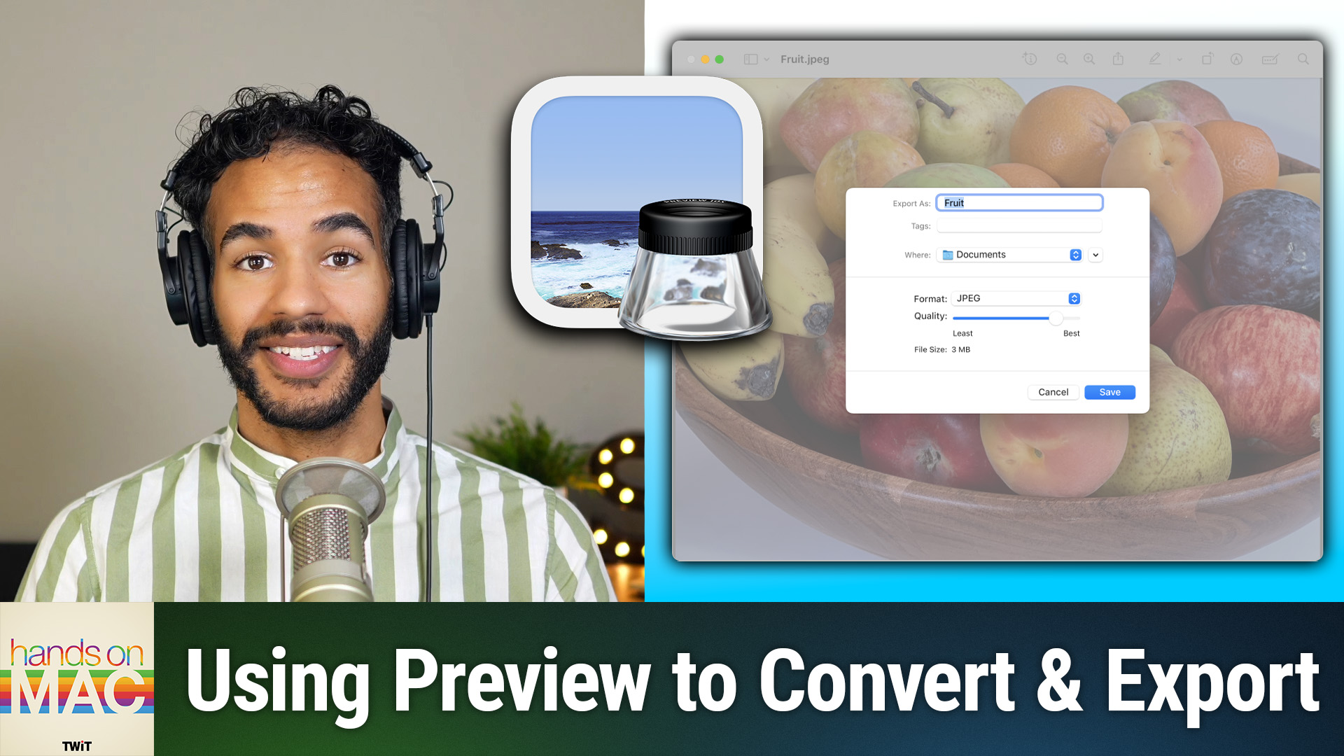 macOS Preview: Convert Images (Hands-On Mac #154)