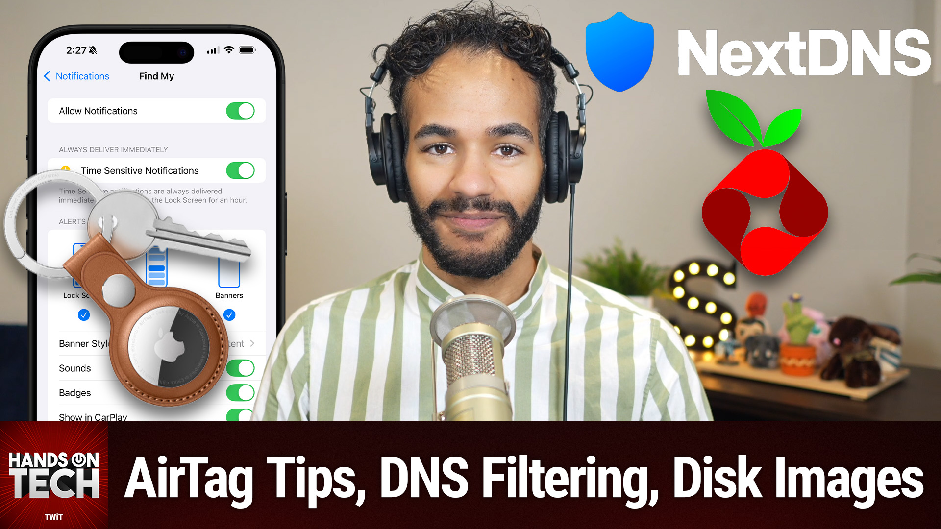 AirTag Notifications, Disk Images, DNS Network Filtering, VPN Myths (Hands-On Tech)