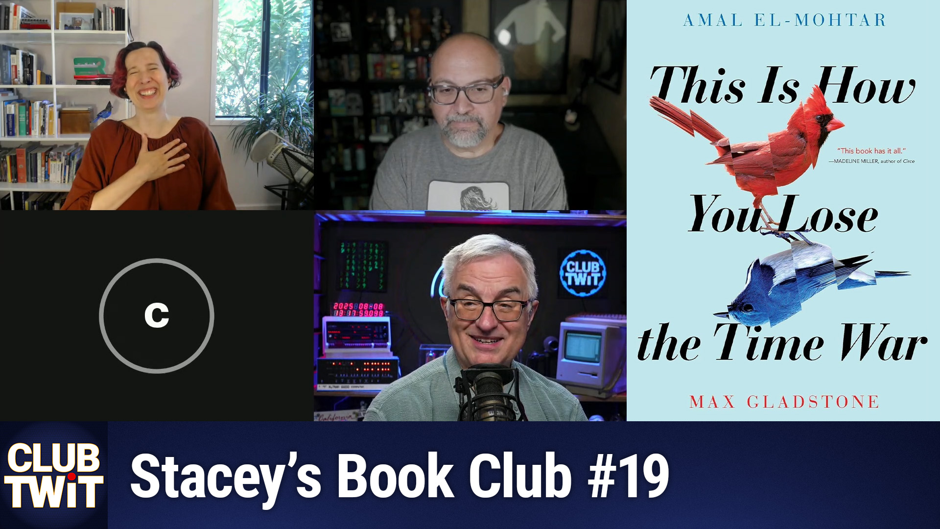 Time Travel, Romance, and AI: Club TWiT Book Club Tackles "This Is How You Lose the Time War"