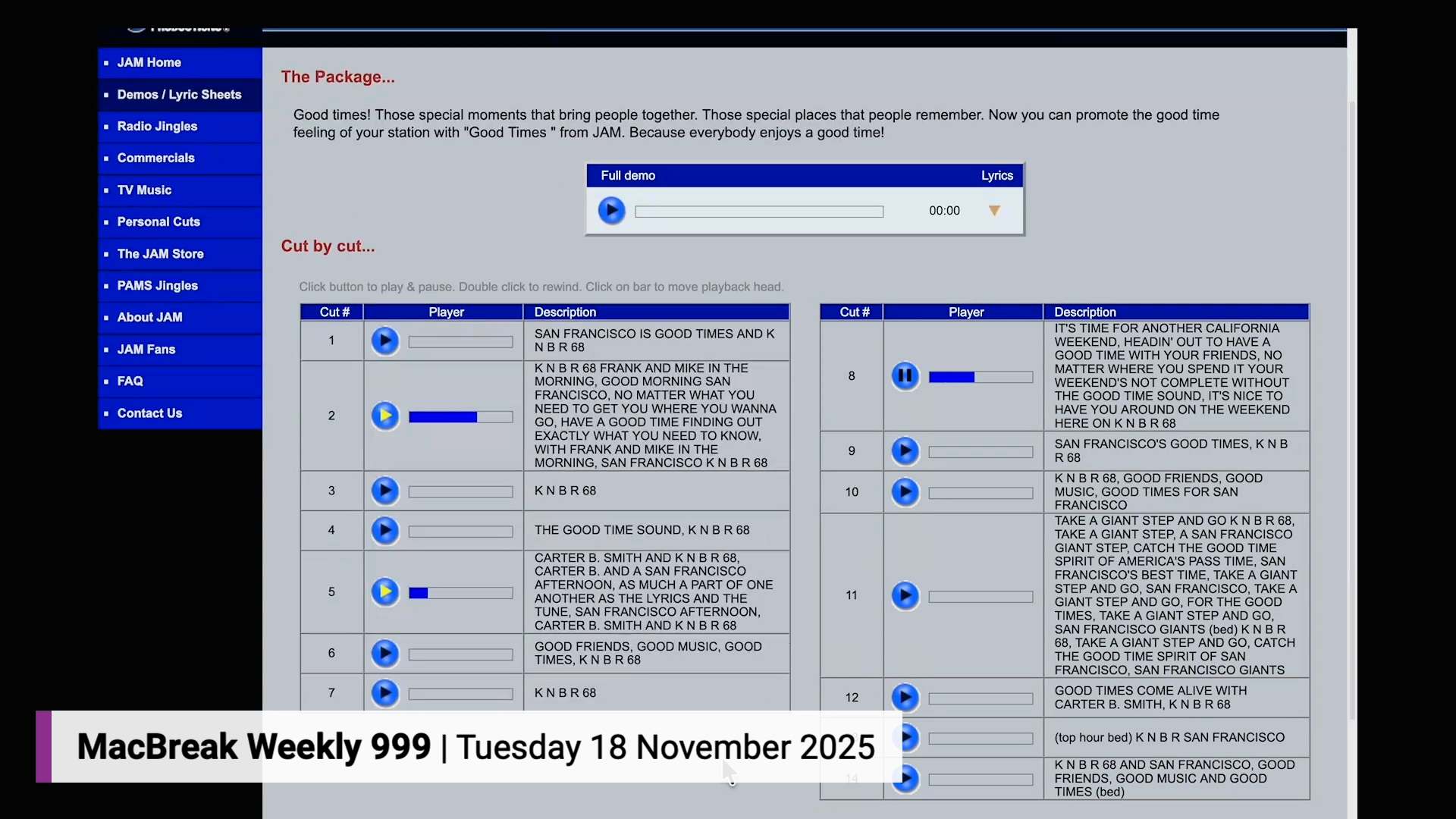 MBW Extra: Old Radio Jingles