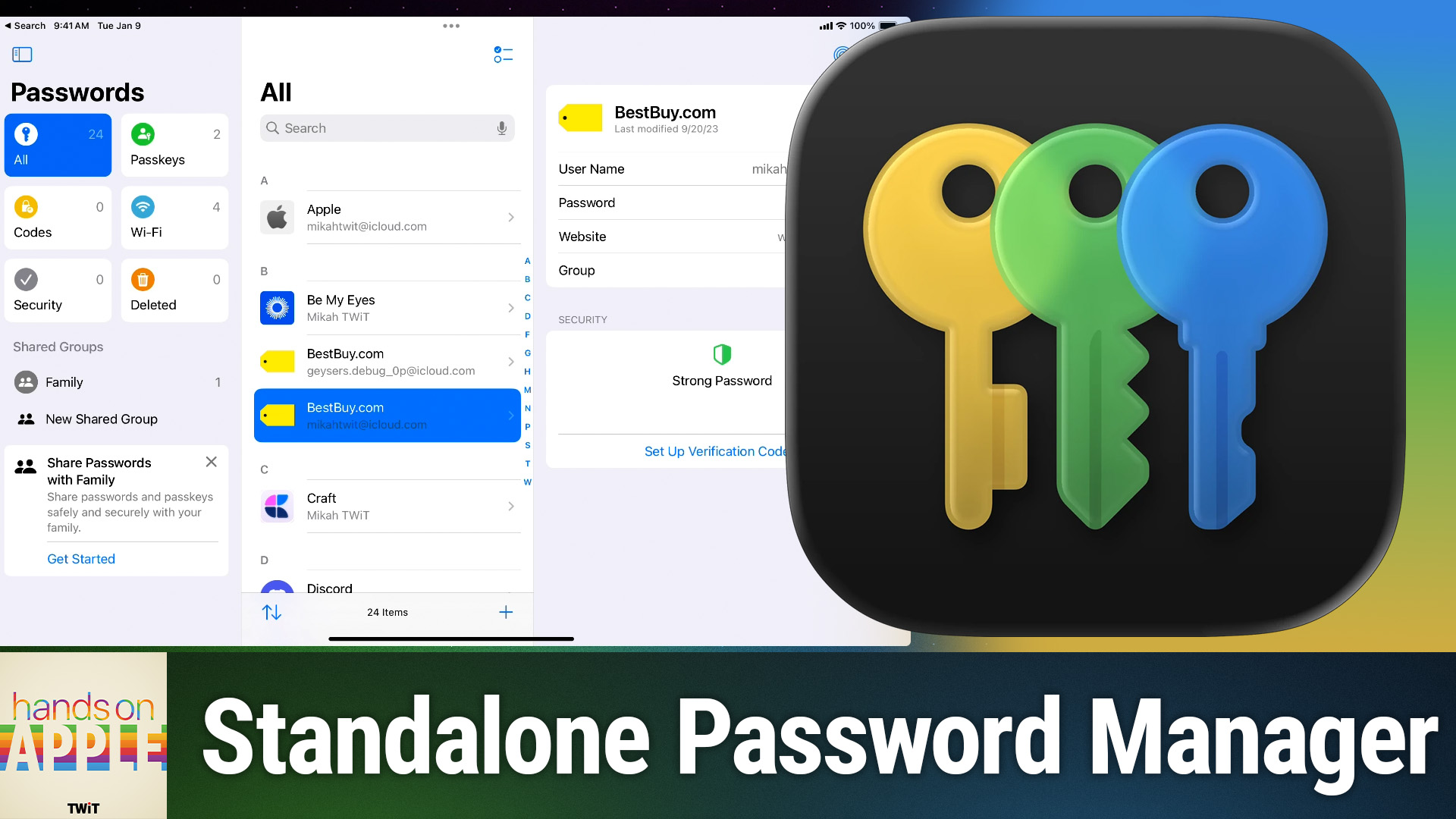 Hands-On Apple: Meet the Passwords App