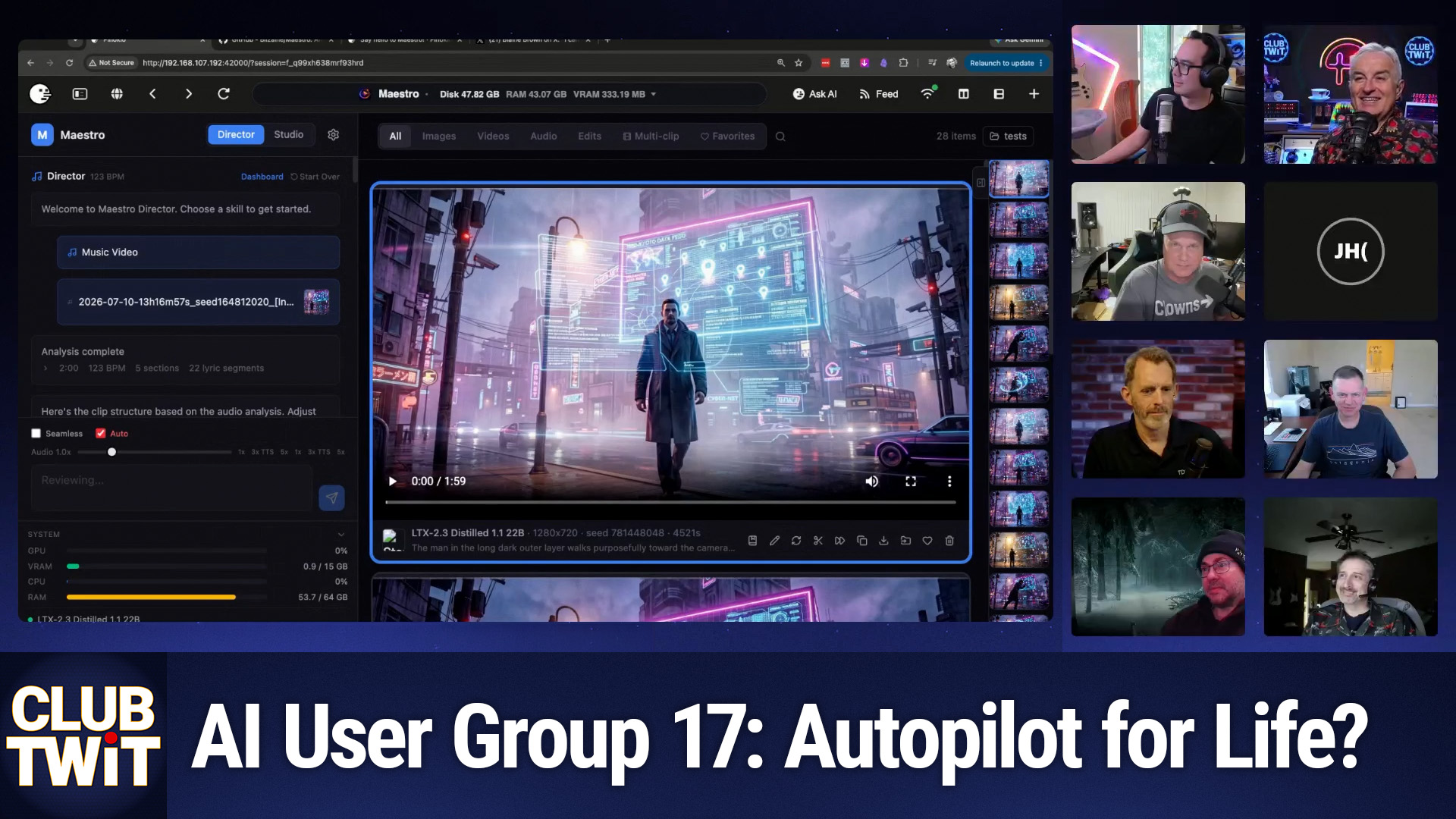 Club TWiT AI User Group: AI in Action – Live Experiments, Power Users, and Wild Ideas