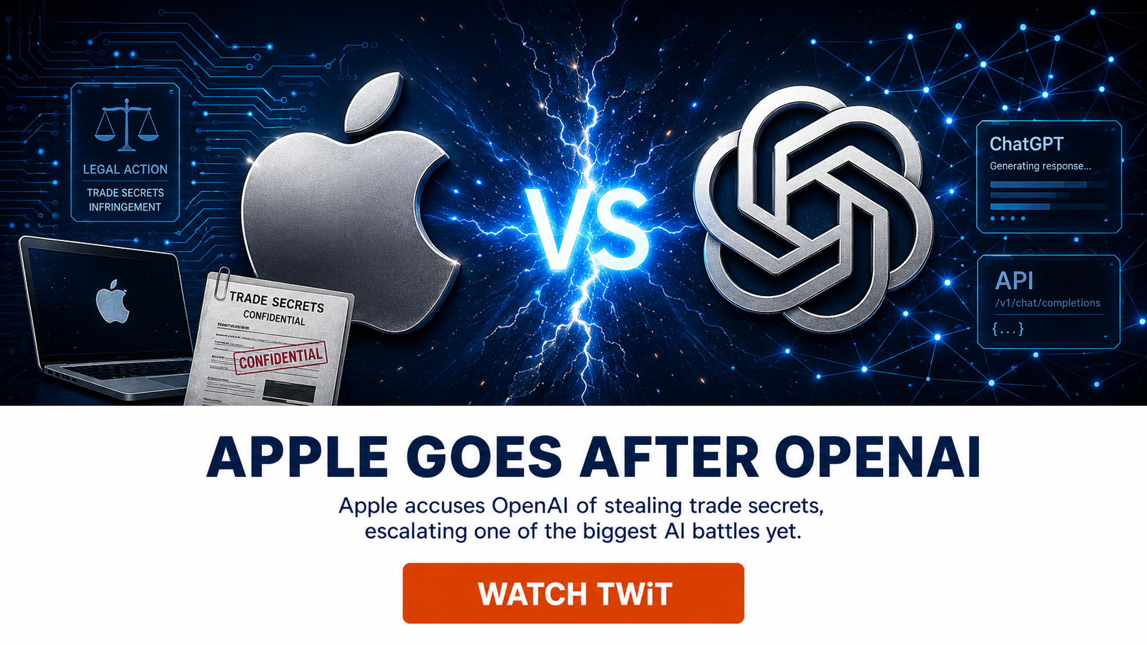 Apple Goes After OpenAI
