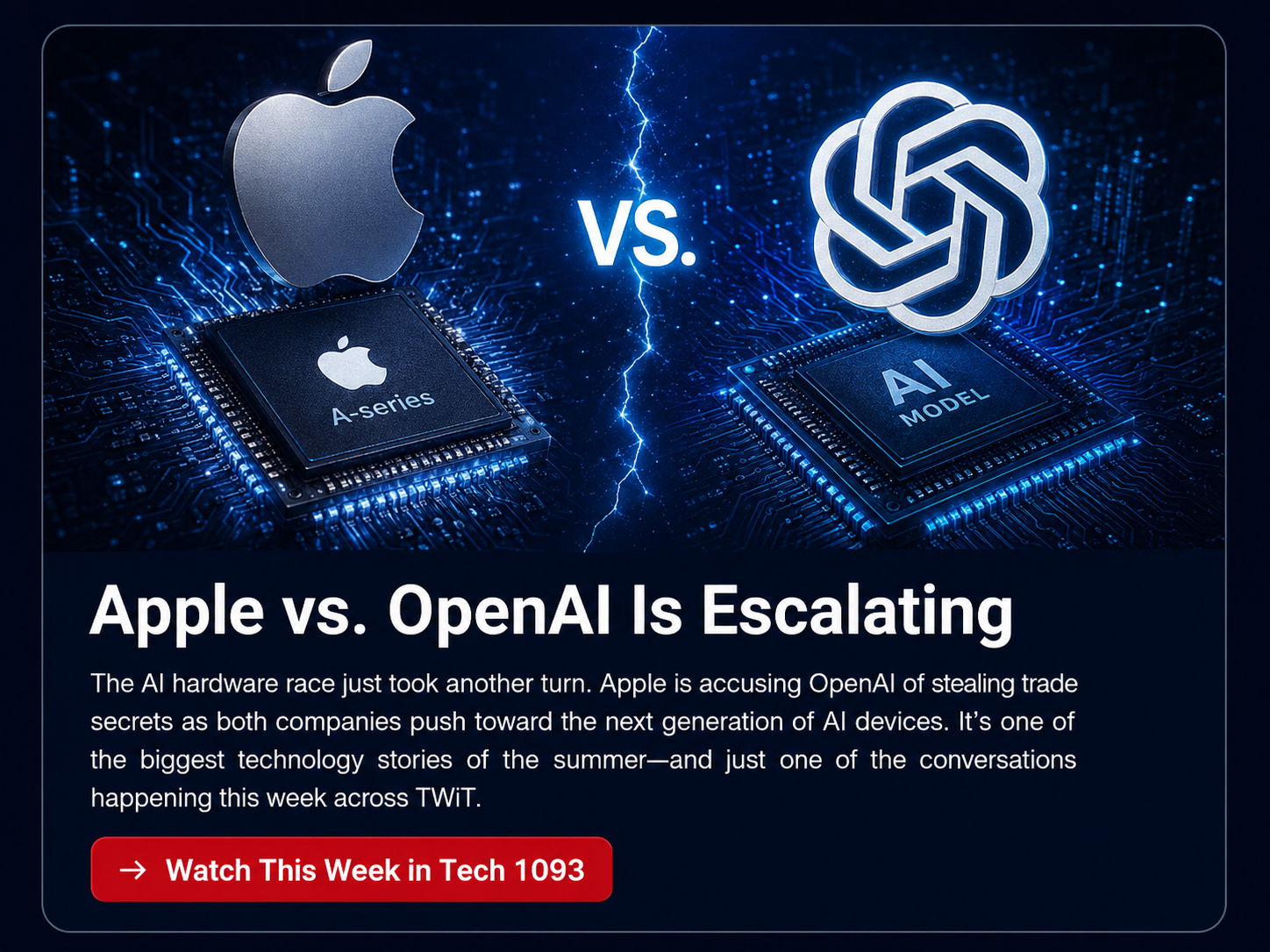 Apple vs. OpenAI Is Escalating