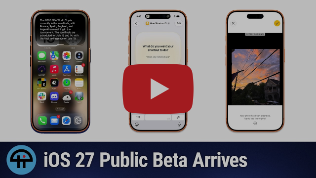 iOS 27 Public Beta Arrives