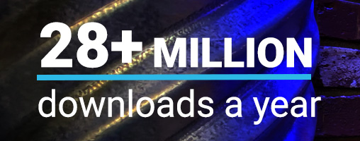 28+ Million downloads a year