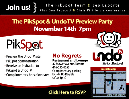 The PikSpot & UndoTV Preview Party