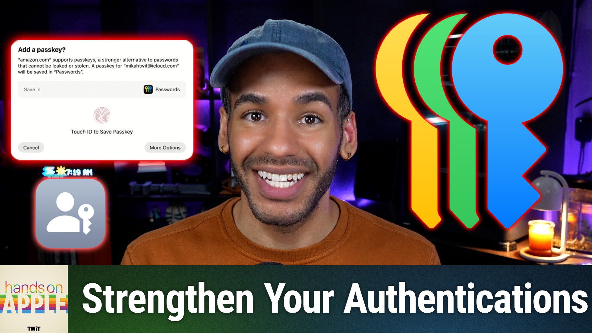 Master 2-Factor Authentication and Passkeys on macOS, &amp; iOS