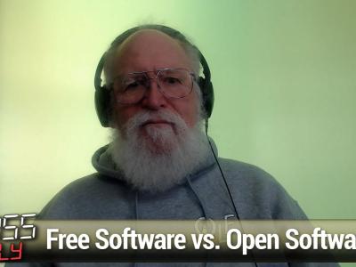 Jon "maddog" Hall, Free Software vs Open Software
