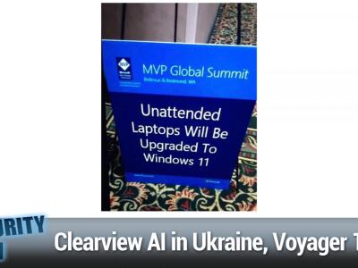 Clearview AI in Ukraine, Vancouver Pwn2Own, Voyager 1