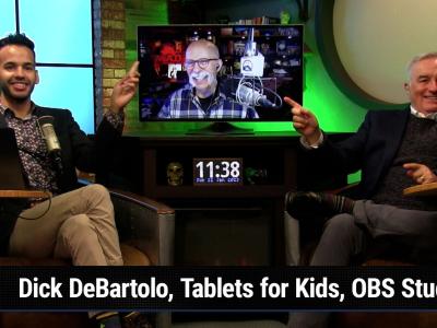 Dick DeBartolo, Tablets for Kids, OBS Studio