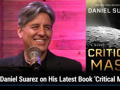 Daniel Suarez and his latest book 'Critical Mass'		
