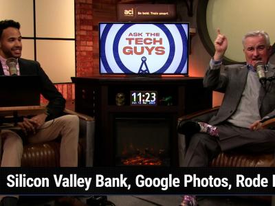 Silicon Valley Bank, Google Photos, Rode NT1		