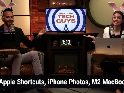Apple Shortcuts, iPhone Photos, M2 MacBook Air