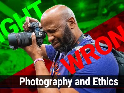 Ant Pruitt holding a camera