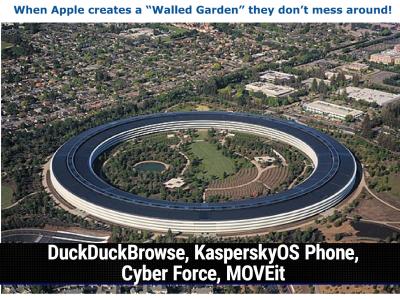 DuckDuckBrowse, KasperskyOS Phone, Cyber Force, MOVEit