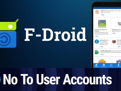 F-droid: No More User Accounts
